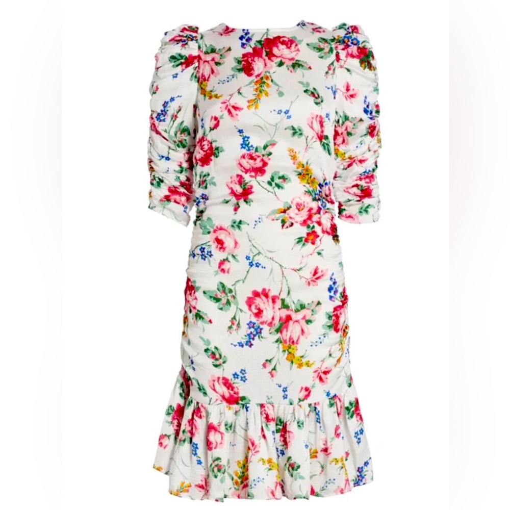BYTIMO Satin Ruched Dress Gorgeous!